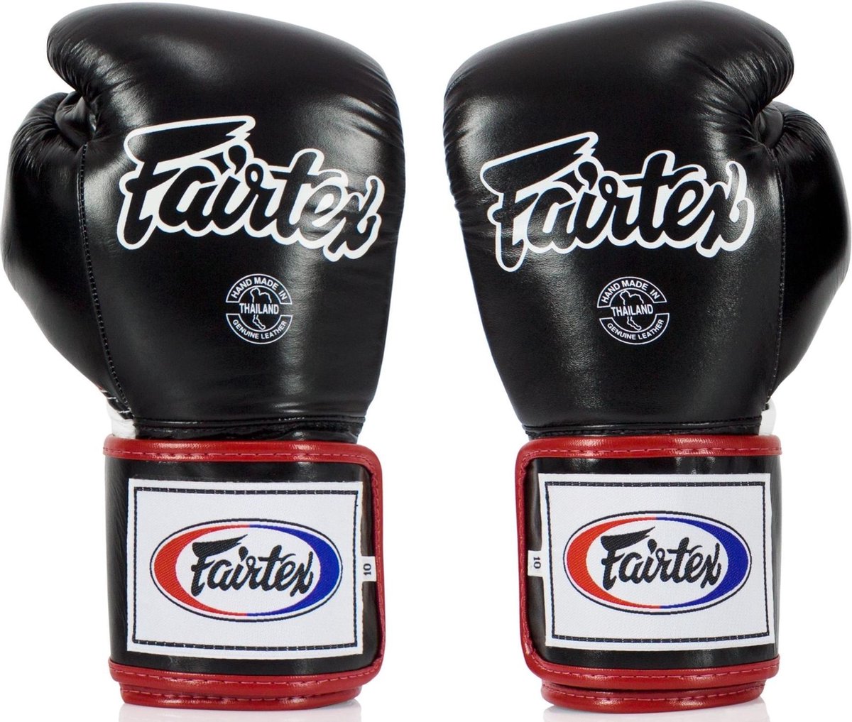FAIRTEX BGV5 BOXING GLOVES B-W-R 12OZ