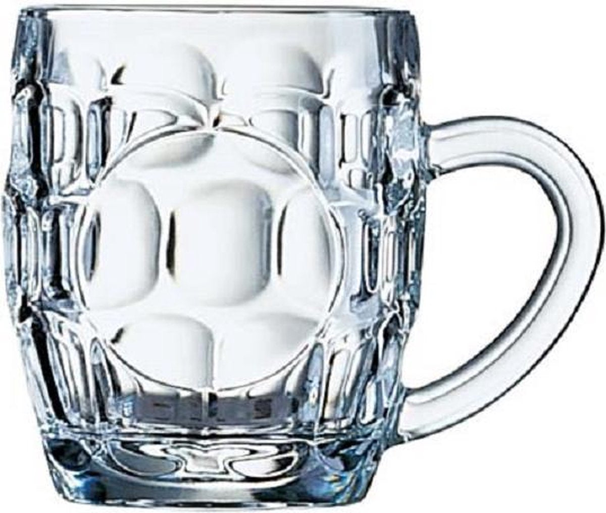Arcoroc Bock Brit - Bierglazen - 28cl - (Set van 12) En Yourkitchen E-kookboek - Heerlijke Smulrecepten