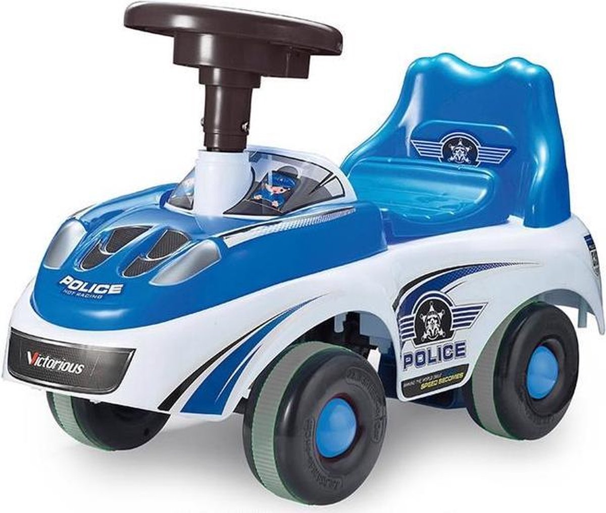 Loopauto politie