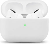 Airpods Pro Hoesje Siliconen Case - Transparant Wit - Airpod hoesje geschikt voor Apple AirPods Pro