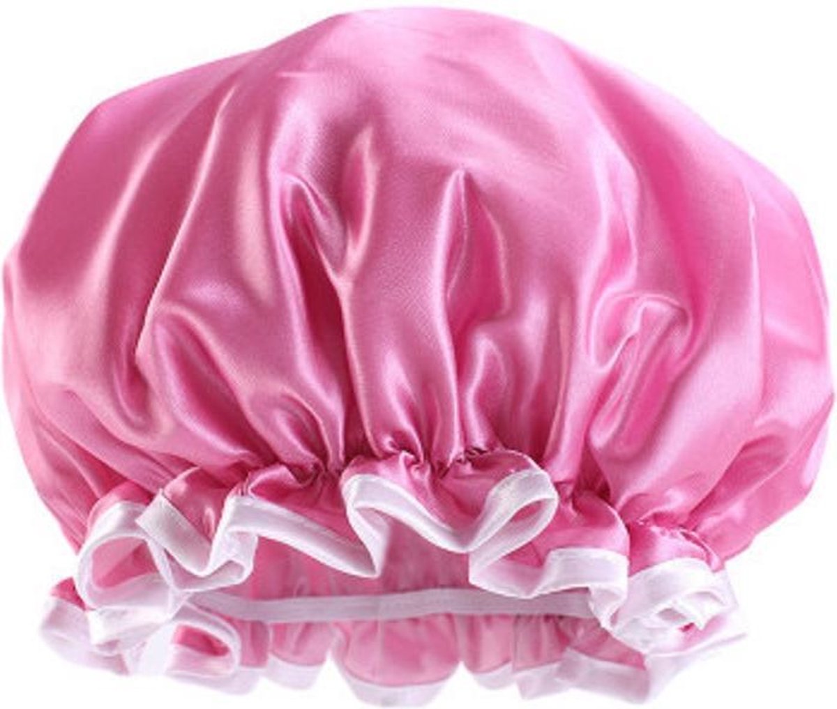 Douchemuts – Dames – Volwassen – Meiden – Showercap – Vrouwen benodigdheden – Douchecaps - Badkamer accessoires – Douchekap - Roze