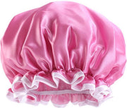 Douchemuts – Dames – Volwassen – Meiden – Showercap – Vrouwen benodigdheden – Douchecaps - Badkamer accessoires – Douchekap - Roze