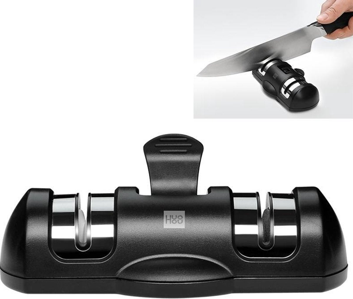 Originele Xiaomi Portable keuken dubbel-wiel mes slijper