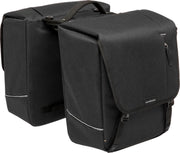 New Looxs Nova MIK Afneembare Dubbele Fietstas - 32 liter – Zwart
