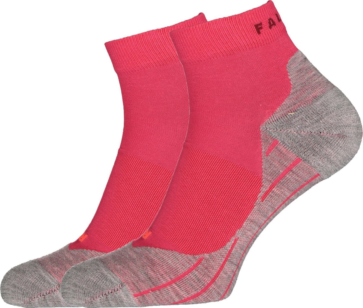 FALKE RU4 Short dames hardloopsokken - roze-mix (rose) -  Maat: 37-38