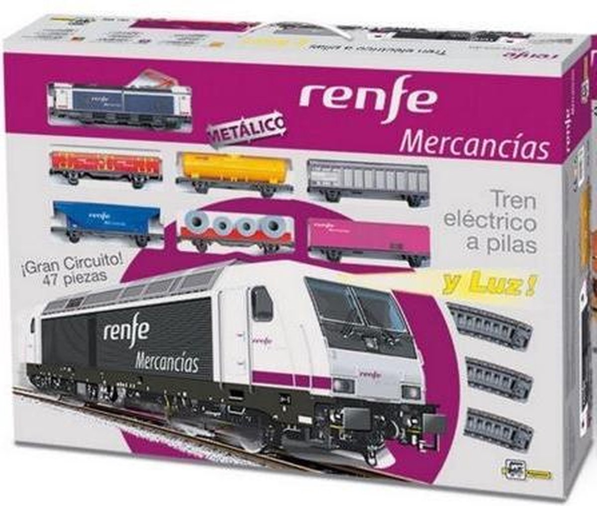 Pequetren Startset Batterij 888 Classic Goederen Trein