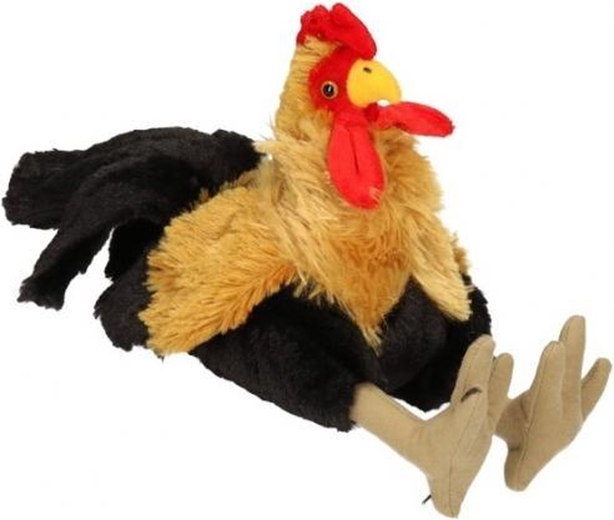 Pluche haan knuffel 23 cm