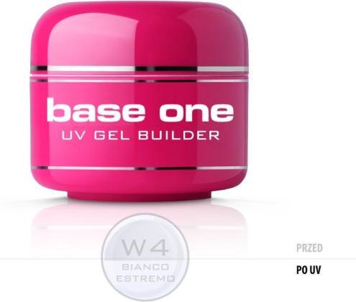 Silcare - Gel Base One Bianco Estremo W4 Gel Builds 5G
