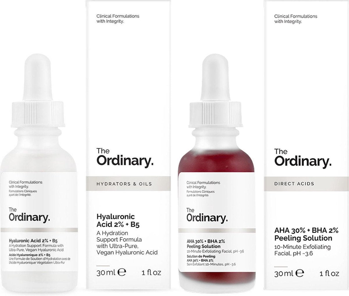 The Ordinary - Verzorgings premium set | Hyaluronic Acid 2% + B5
