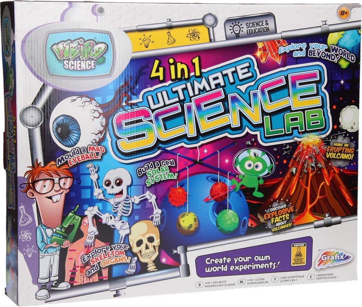 Weird Science 4in1 Het Ultieme Scheikundelab