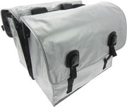 Beck Big Zilver - Dubbele Fietstas - 65 l - Zilver