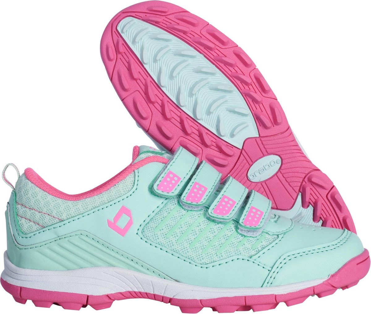 Brabo - BF1010A Brabo Shoe Velcro Light Green - Light Green - Vrouwen - Maat 35