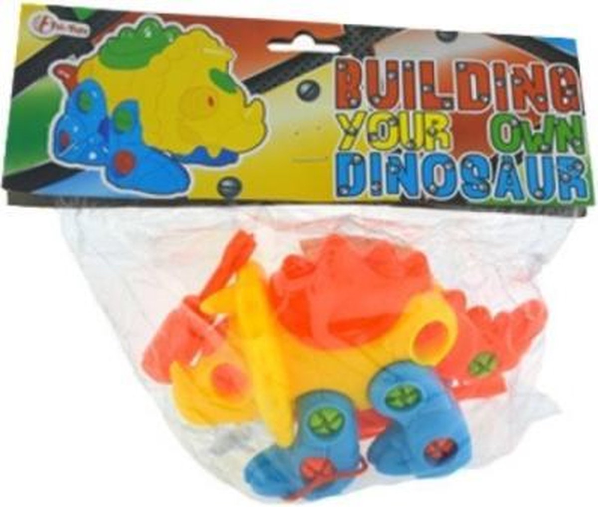 bouw je eigen dinosaurus - 3d puzzel - bouwset - dino - dinosaurussen - speelgoed - met figuren - Viros