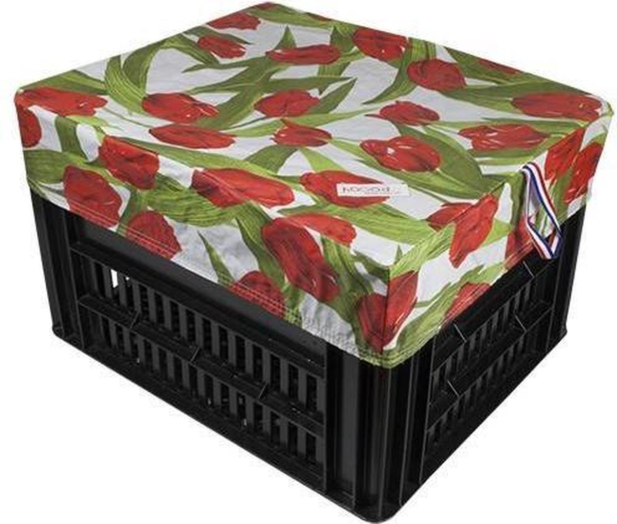 Box M Tulips Red voor Kerri Fietskrat
