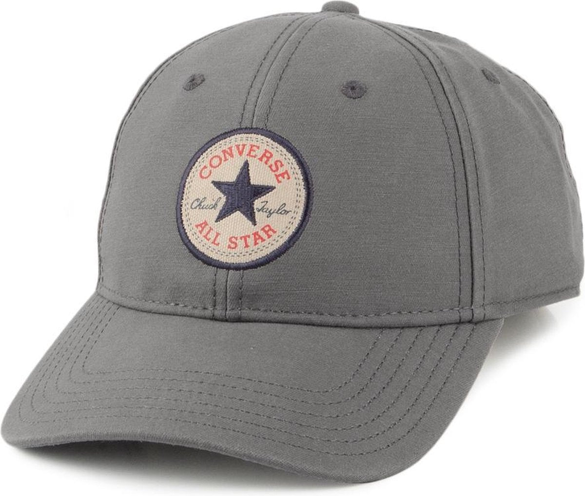 Converse Original 6 Panel Cap - Grijs