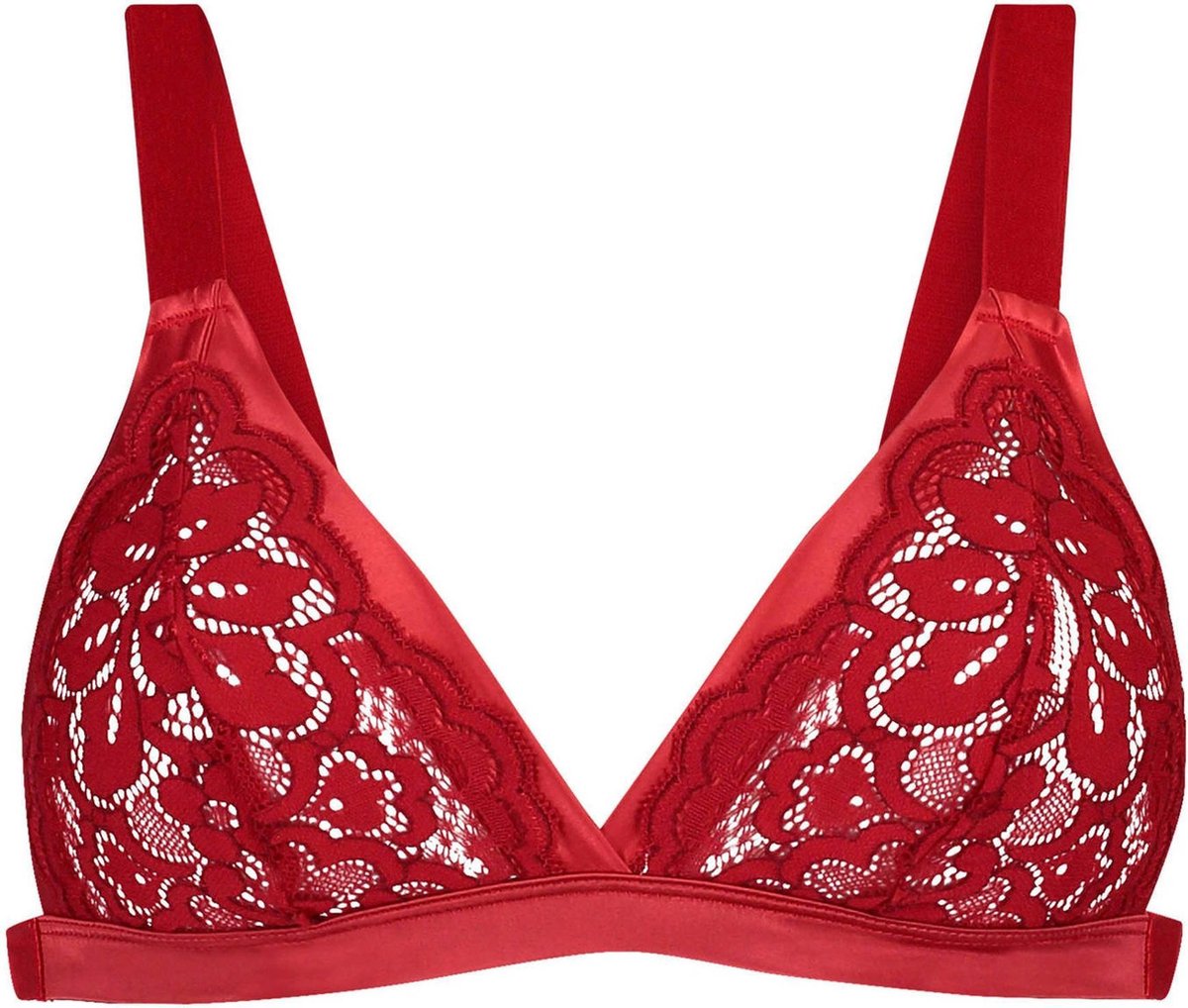 Core collection other Hunkemöller bralette Avery - Rood - Maat L