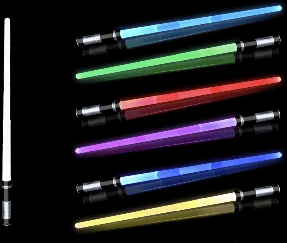 Uitschuifbare Lightsaber licht zwaard LED - lichtzwaard Star Wars Luke Skywalker
