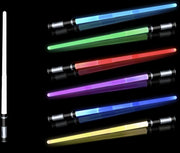 Uitschuifbare Lightsaber licht zwaard LED - lichtzwaard Star Wars Luke Skywalker