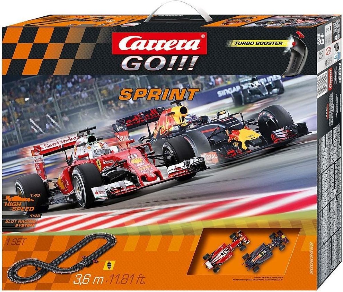 Carrera GO!!! Racebaanset Sprint 1:43 20062452