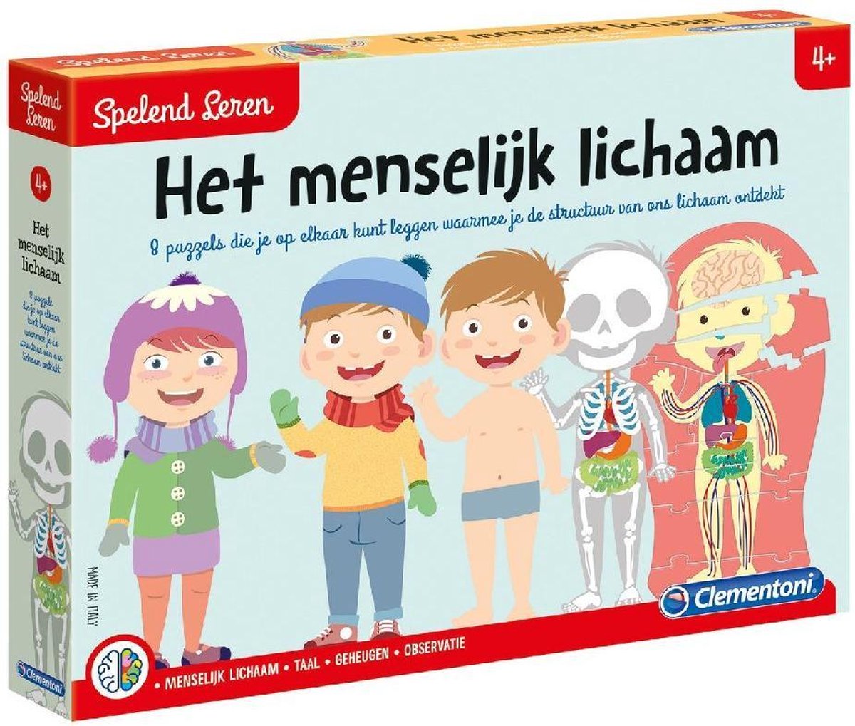 Clementoni Leerspel Menselijk Lichaam