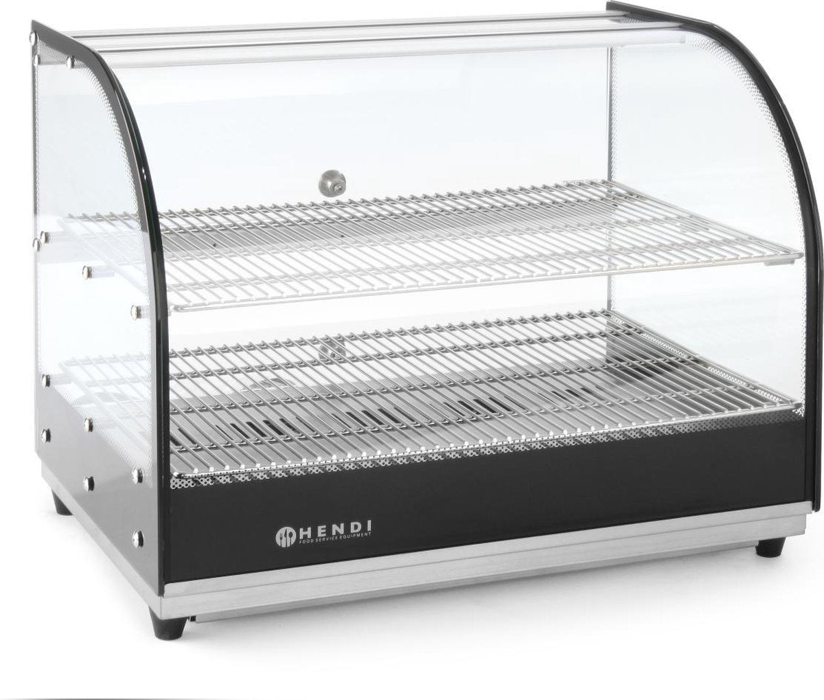Hendi Warmhoudvitrine Dubbel - GN1/1 - 554x376x(H)432mm