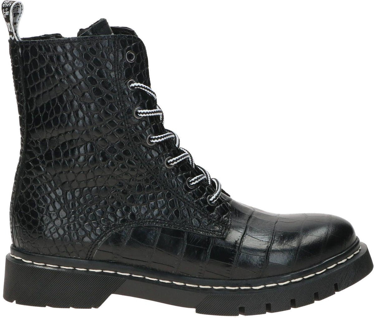 Tamaris Veterboots zwart - Maat 41
