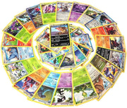 50 random Pokémon kaarten met een foil kaart