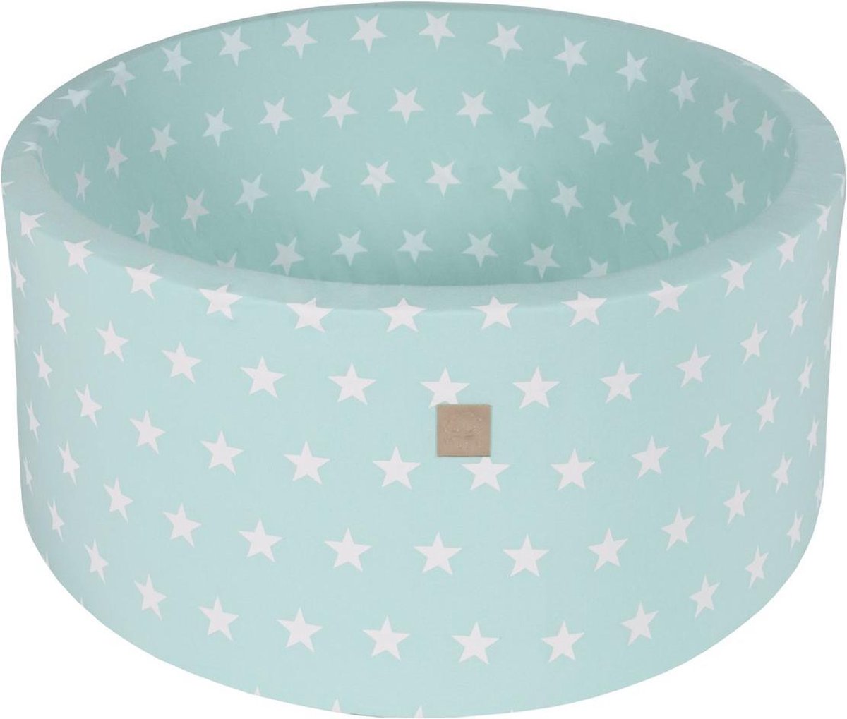 ballenbak XL Mint sterren - 90x40 excl. ballen