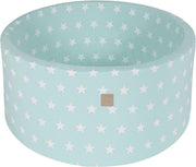 ballenbak XL Mint sterren - 90x40 excl. ballen