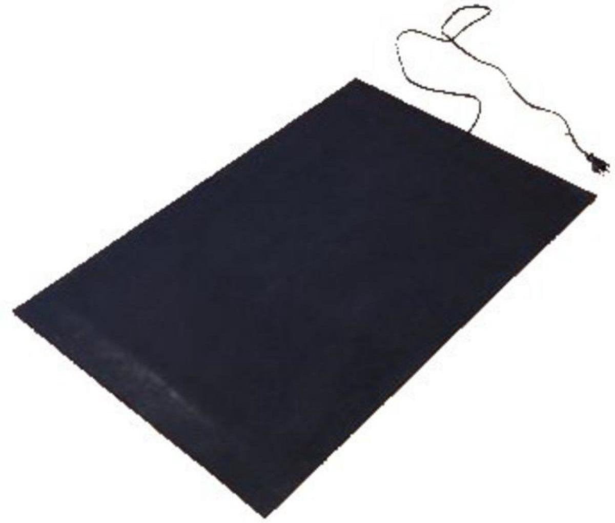 Infrarood verwarmde deurmat / electrisch warme inloopmat  300Wm2-24V-25x75cm-36W