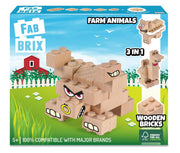 FabBrix FARM ANIMALS Boerderij dieren (3in1)