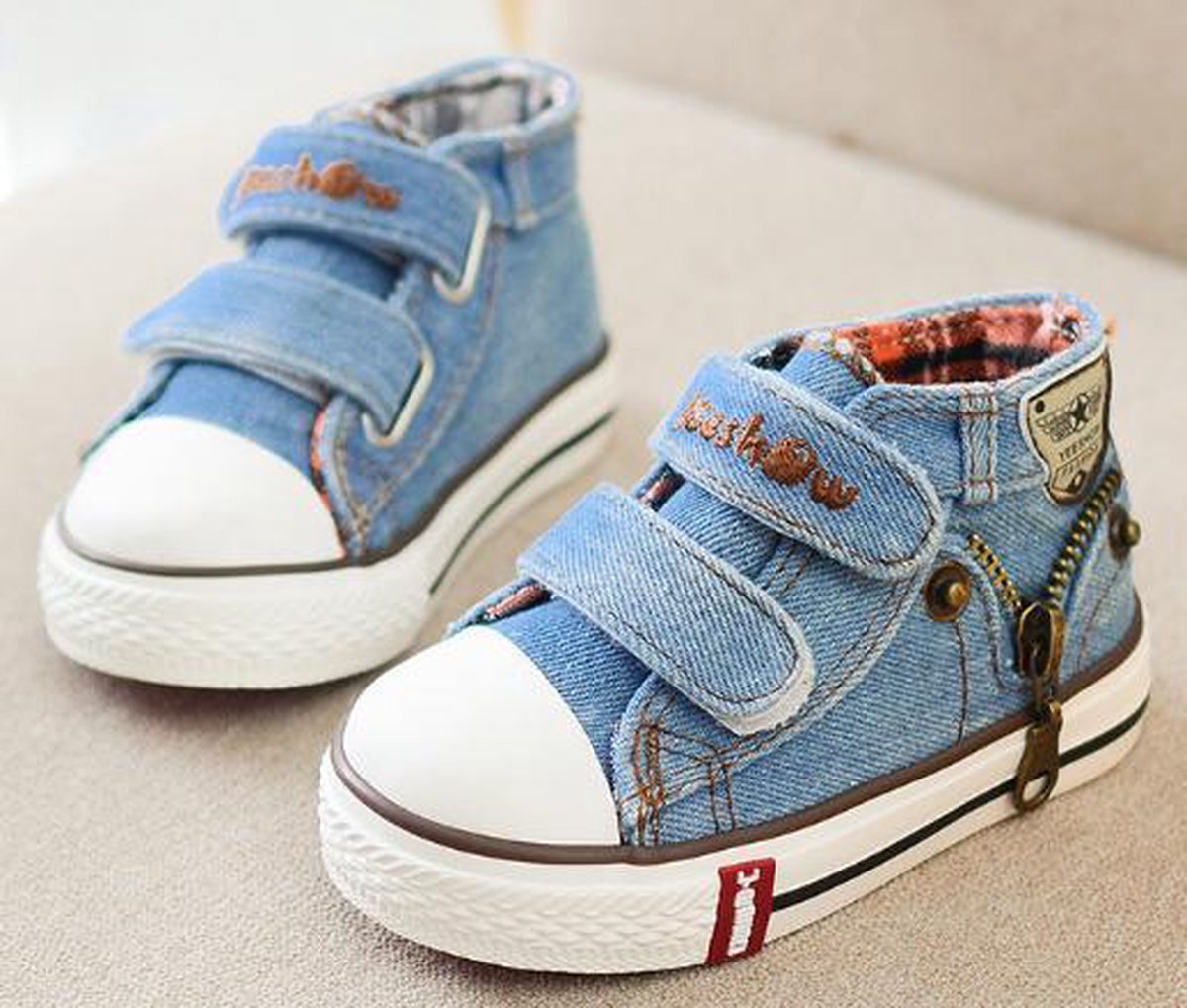 Sneaker Jeans – lichtblauw - maat 21