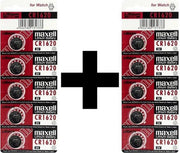 CR1620 Lithium Knoopcel 10 Stuks 3V - 1+1 Gratis