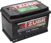 ZUBR Premium 77Ah 730A 12V R+ - Accu - Loodaccu Startaccu Autobatterij Batterie de Voiture Car Battery Akku