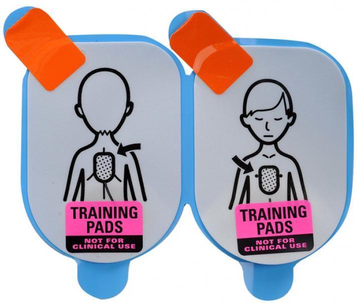 Defibtech Lifeline TRAINER  Kinderplakkers