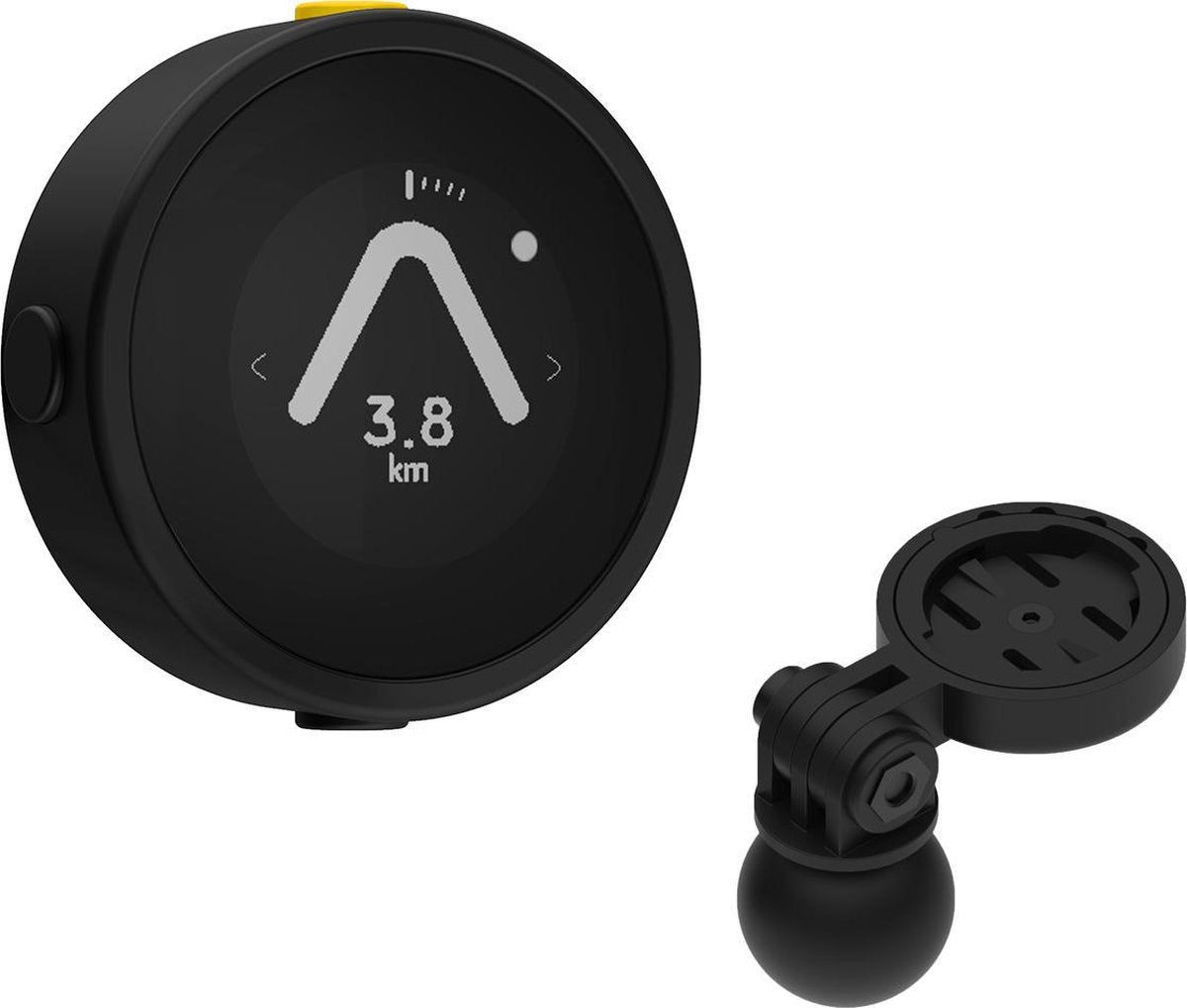 Beeline Moto Black en 1-inch ram ball adapter