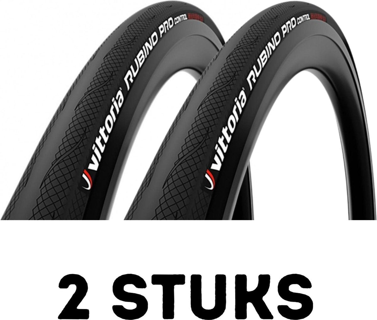 Fietsband - Buitenband - Set van 2 - Rubino Pro IV 28 x 7/8 inch (23-622) zwart