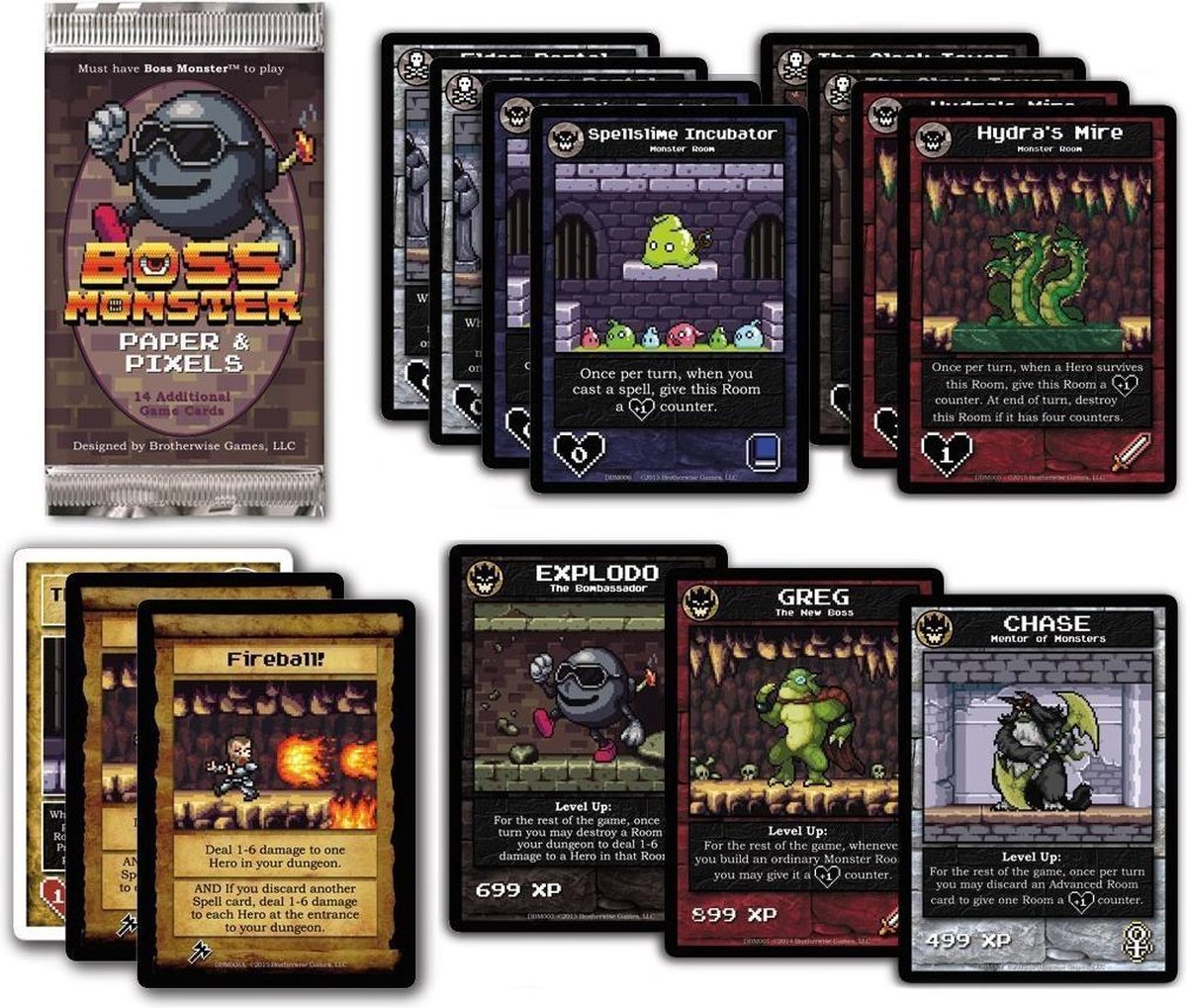 Boss Monster: Paper & Pixels Booster Pack