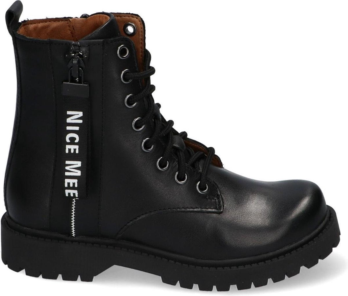 Braqeez Belle Boot Meisjes Laarzen - Black - Maat 31