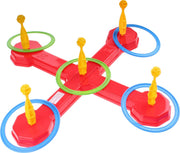 Playfun Ringwerpen Toss Game 40 Cm Rood