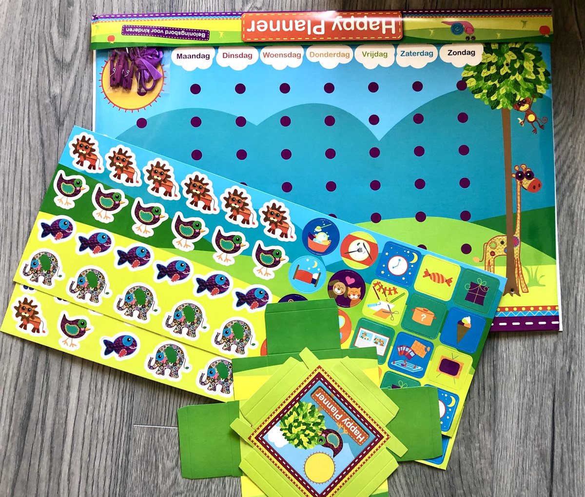 Happy planner beloningsbord voor kinderen
