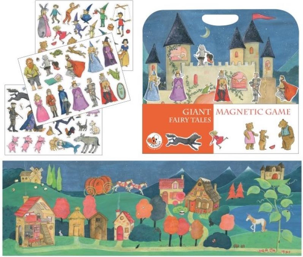 Egmont Toys Reuze Magneetspel Sprookjes