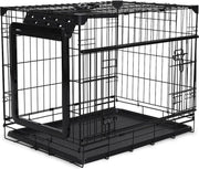 Topline draadkooi schuif- & vouwdeur Zwart 91x61x69cm