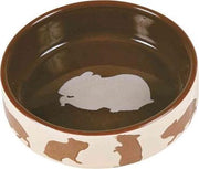 Trixie Voerbak Hamstermotief Keramiek Asssorti  Assorti 80 ML 8 CM