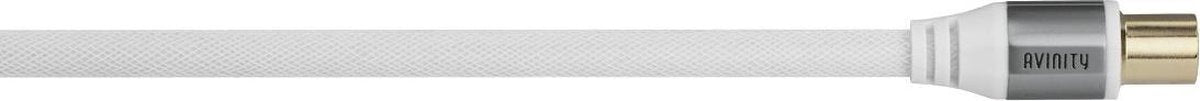Avinity Antennekabel Coax-stekker - Coax-koppeling Stof Verg. 110dB 3