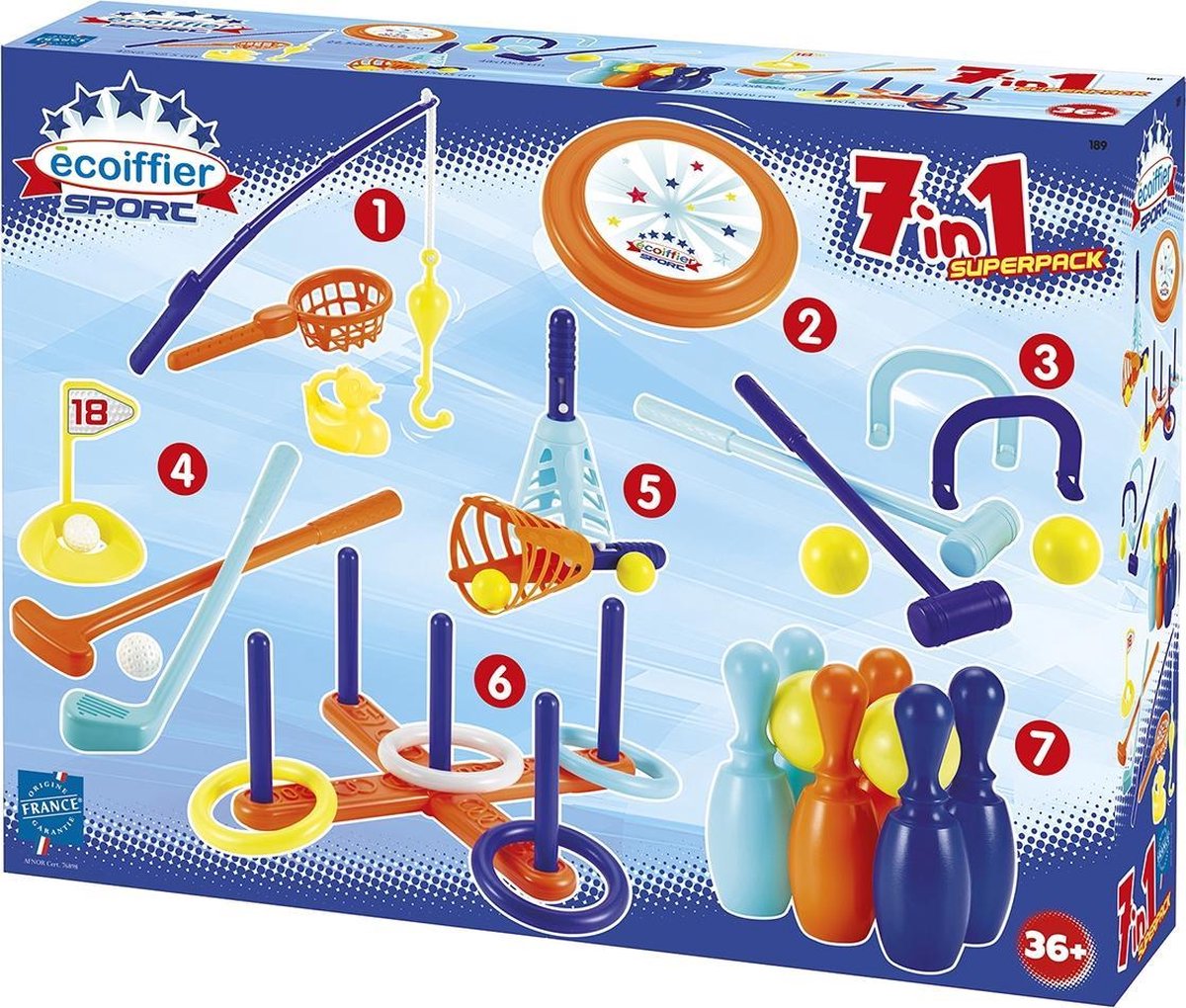 Ecoiffier - 7-in-1 Sport Set (I-189)