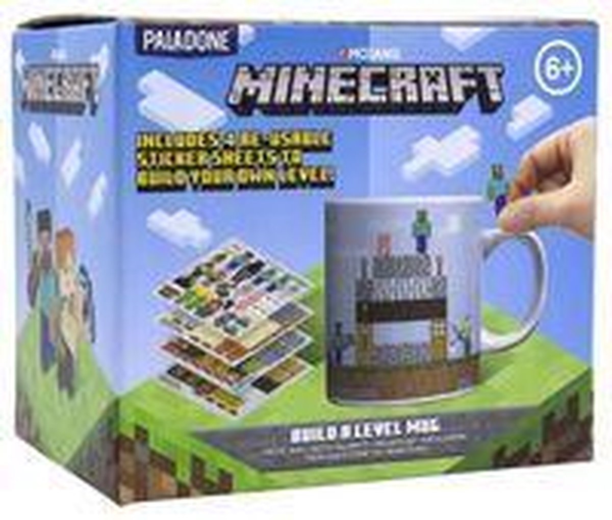 Minecraft - Build a Level Mug (PP6730MCF)