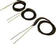 3x Balmain Elegance Finish Accents Dark Espresso haar Styling clip extensions
