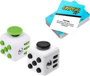Fidget Cube© - Fidget toys pakket - Fidget cube mini - Unpop it! Kaartspel - set van 3