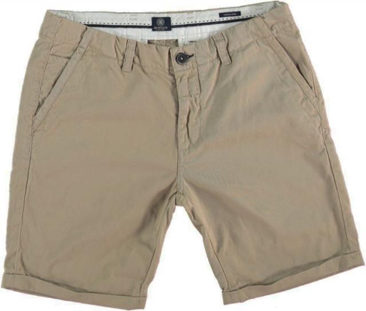 Dstrezzed khakibruin twill cotton stretch chino short - Maat W28